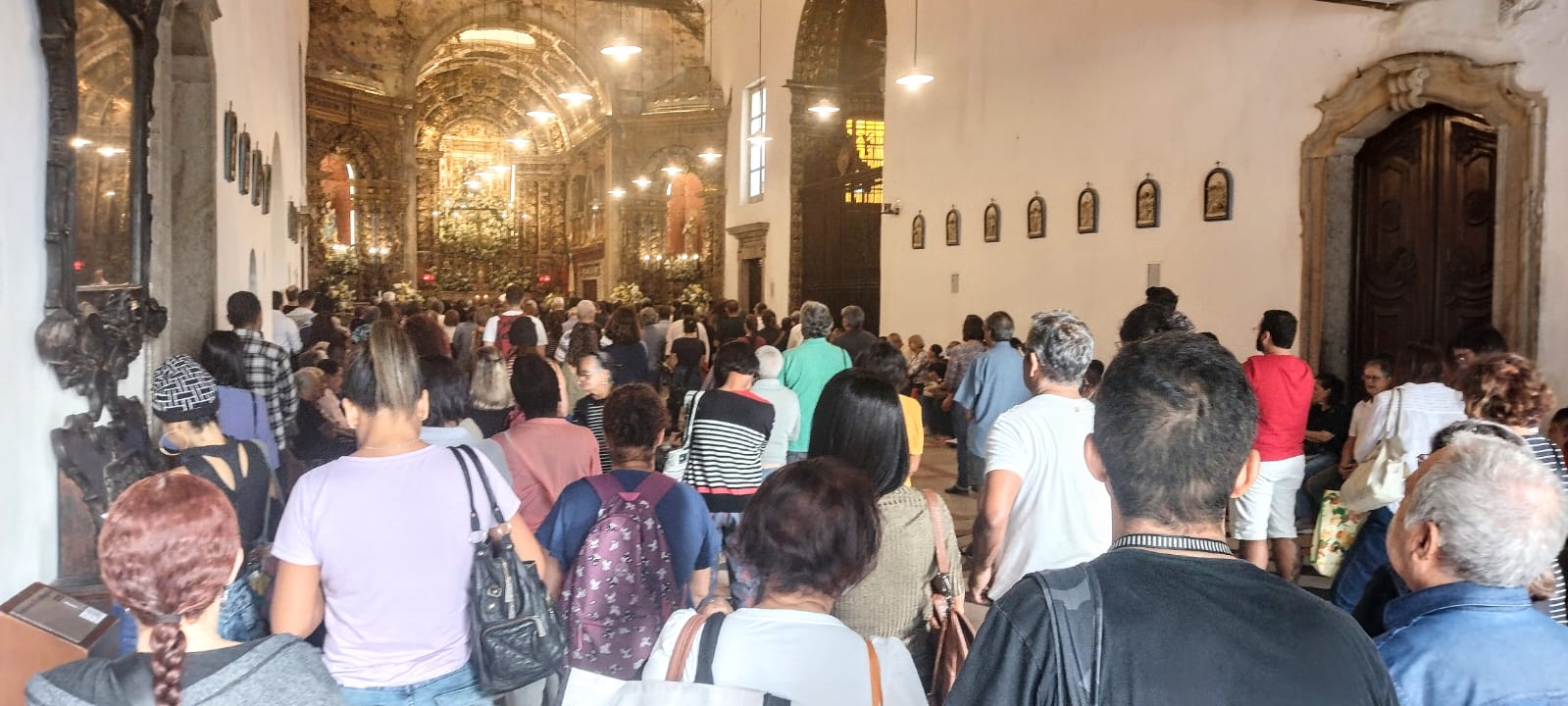 Convento de Santo Antônio, no Largo da Carioca, Centro do Rio.