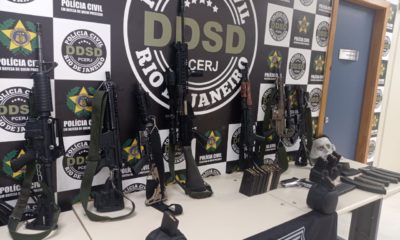 Operação da Polícia Civil em Senador Camará termina com presos e fuzis apreendidos na Zona Oeste do Rio (Foto: Diogo Sampaio/ Super Rádio Tupi)