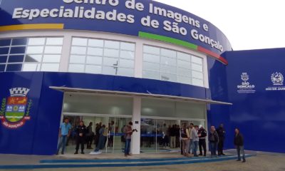 Governo do Estado e prefeitura de São Gonçalo inauguram Centro de Imagem e Especialidades (Foto: Cyro Neves/ Super Rádio Tupi)