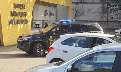 Polícia Federal no Instituto Médico, no Rio
