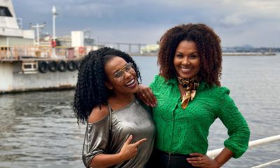 Ex-BBB Sol e Julie Alves participam de desfile em ação à preservação do meio ambiente (Foto: Divulgação)