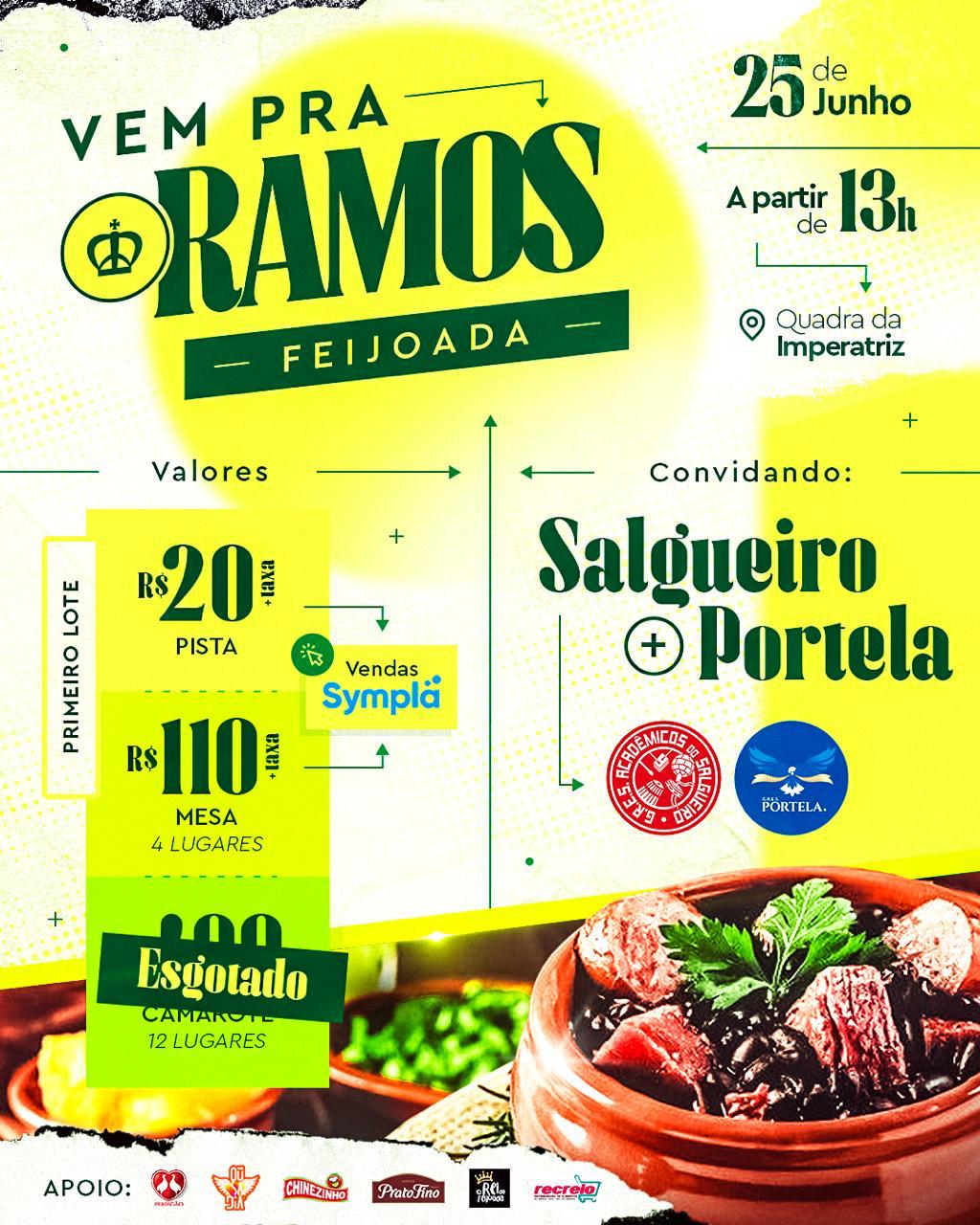 Feijoada da Imperatriz: anfitriã recebe Salgueiro e Portela neste domingo (Foto: Divulgação)