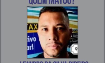 Motorista de aplicativo morto no Caju