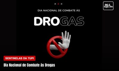 Dia Internacional de Combate às Drogas alerta para os problemas relacionados à venda e consumo destas substâncias (Foto: Rafaela Lima/ Super Rádio Tupi)