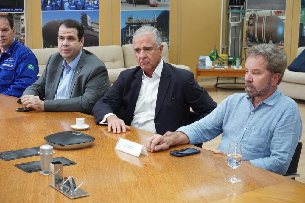 Frente Parlamentar de Energia Nuclear do Congresso visita NUCLEP para acompanhar desenvolvimento do programa nuclear brasileiro (Foto: Divulgação)