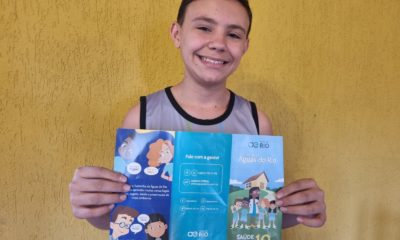 Estudantes participam de programas de educação ambiental na Baixada Fluminense (Foto: Divulgação)