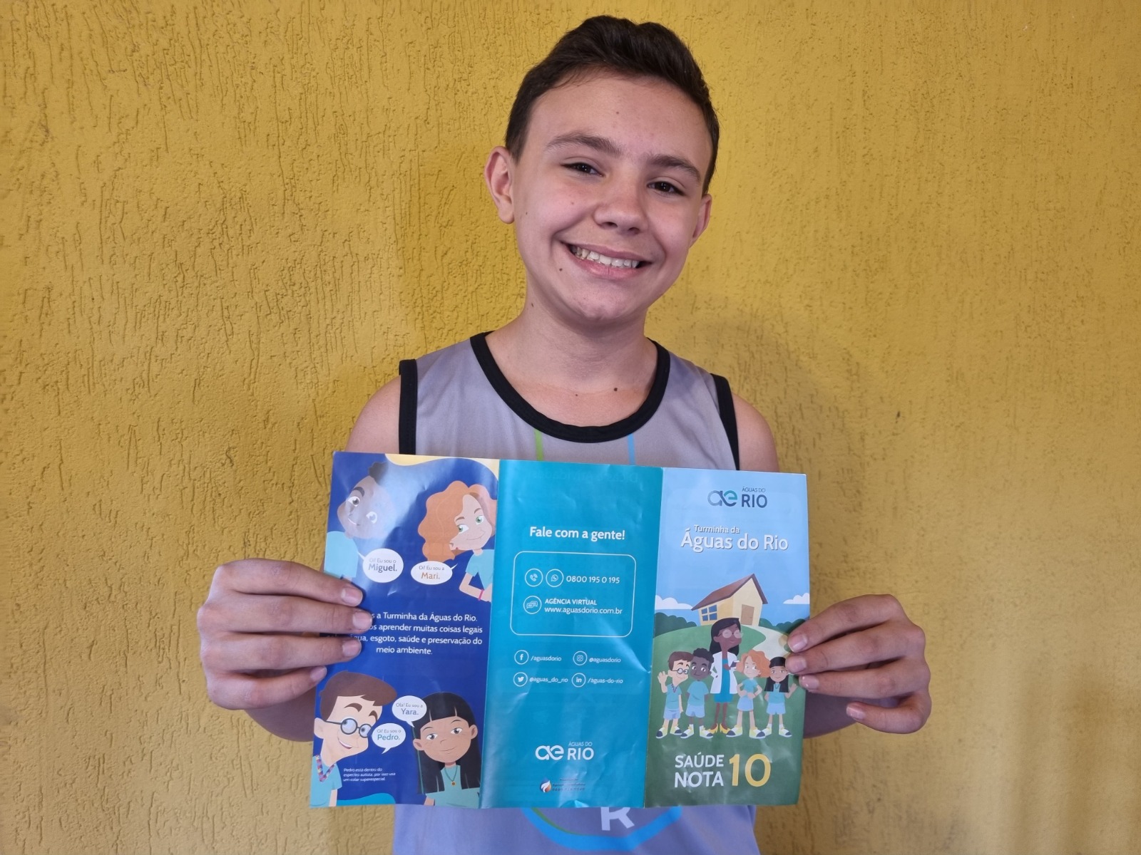 Estudantes participam de programas de educação ambiental na Baixada Fluminense (Foto: Divulgação)