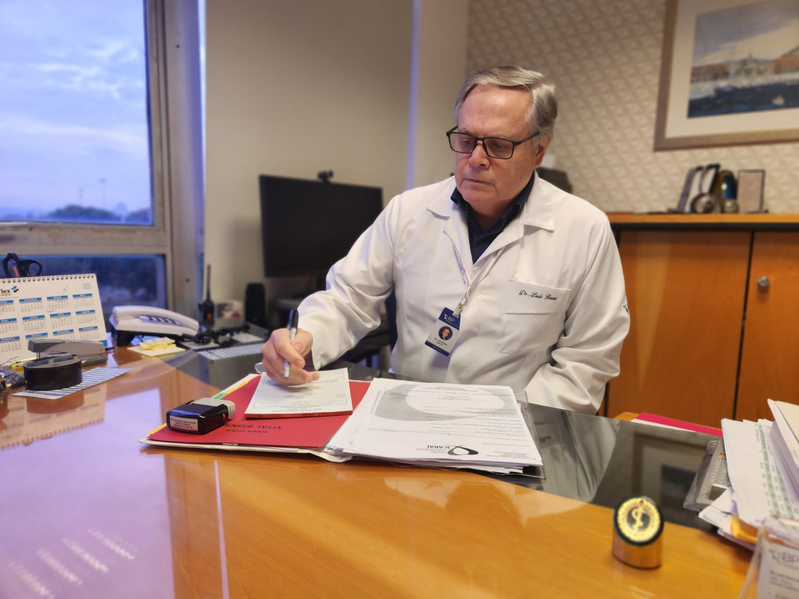 Dr. Luís Augusto Russo, diretor do IBPClin e líder da pesquisa com o novo medicamento para baixar a lipoproteína (Foto: Divulgação)