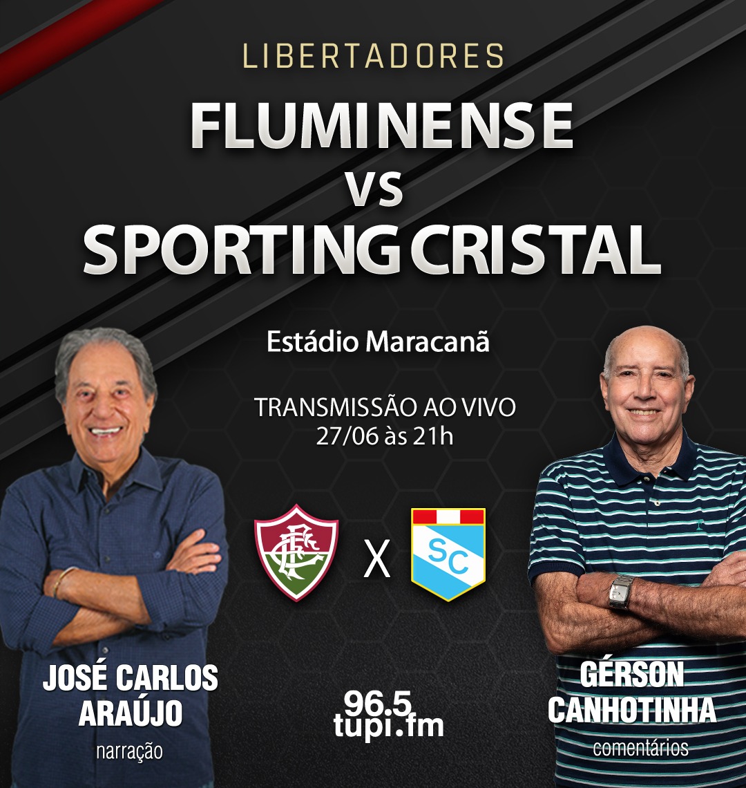 Árbitro de Fluminense x Sporting Cristal apitará jogo do Flu pela