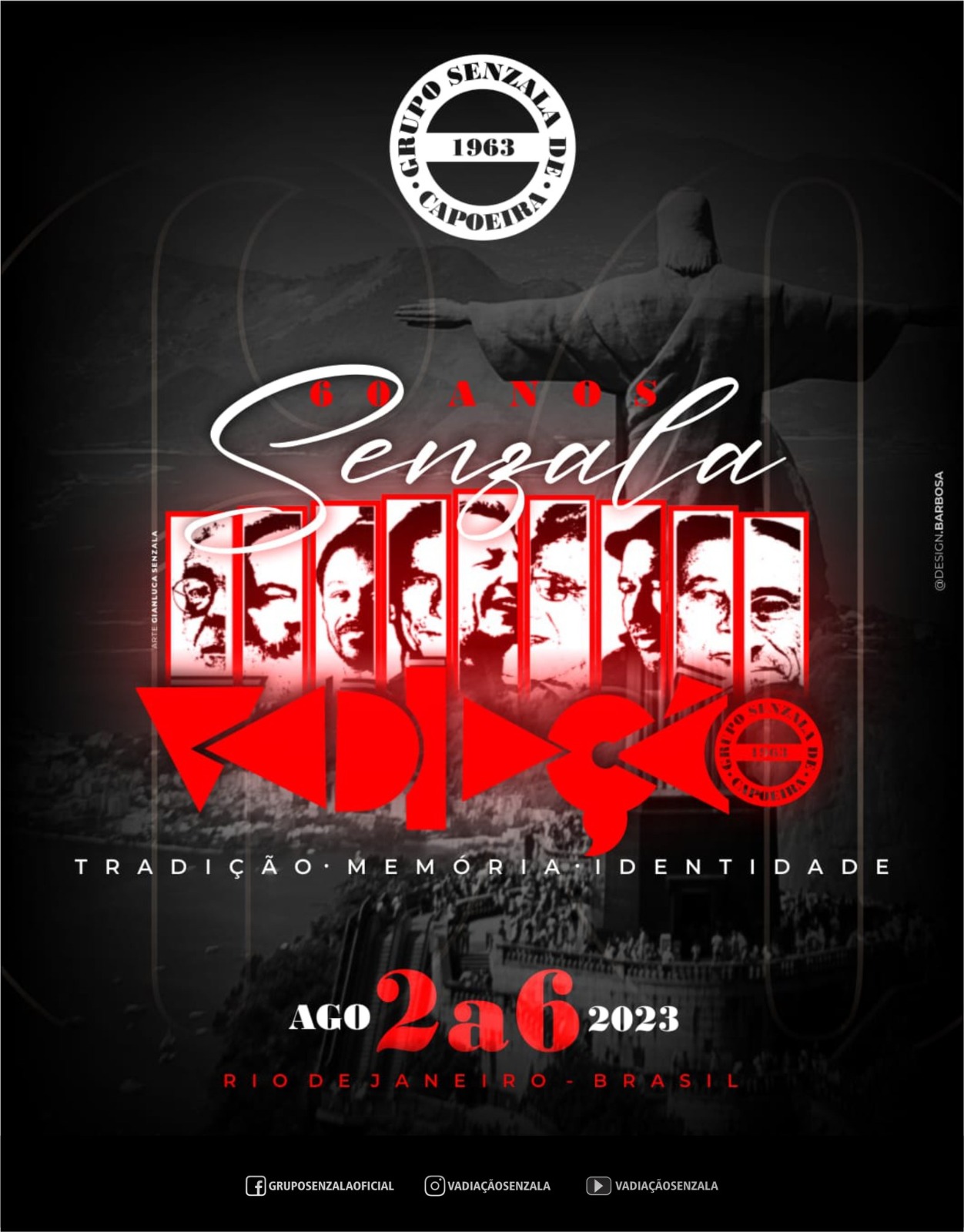 Grupo Senzala de Capoeira completa 60 anos com evento internacional no MAM (Foto: Divulgação)