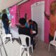 Enel promove troca de geladeiras durante visita do eMuseu do Esporte em Maricá (Foto: Divulgação)
