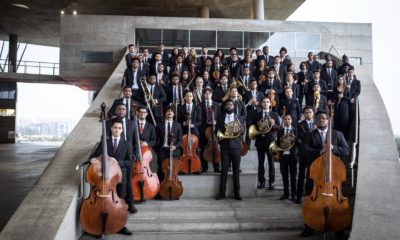 Orquestra Sinfônica Jovem do Rio se apresenta na Cidade das Artes (Foto: Daniel Ebendinger/ Divulgação)