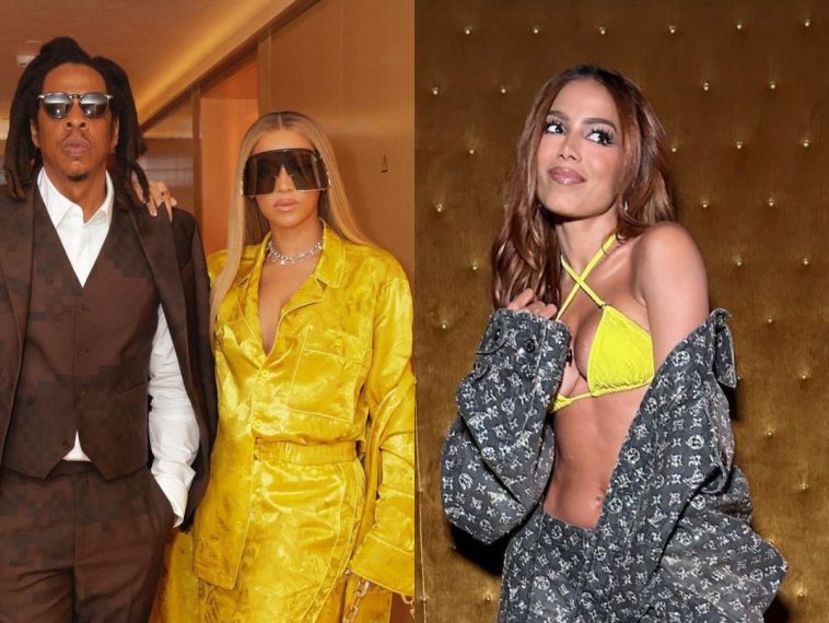 Beyoncé, Jay-Z e Anitta no desfile de Pharrell Williams na Louis Vuitton