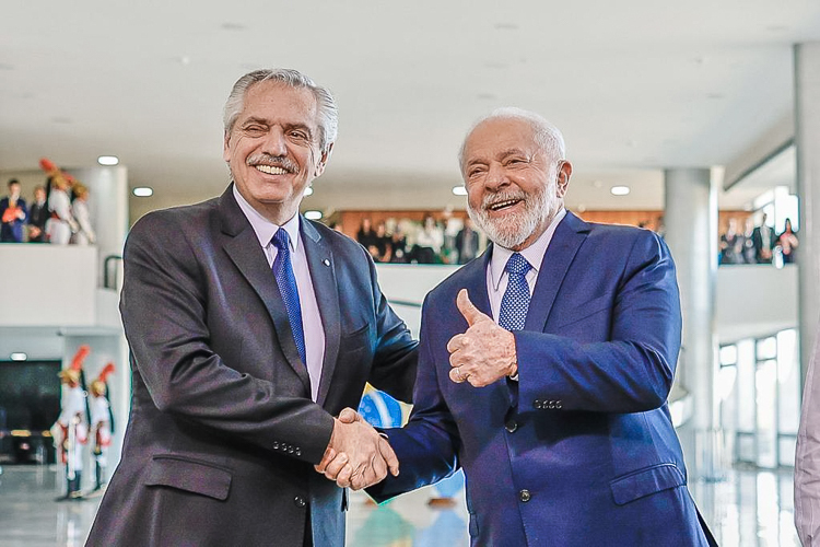 Alberto Fernández e Lula