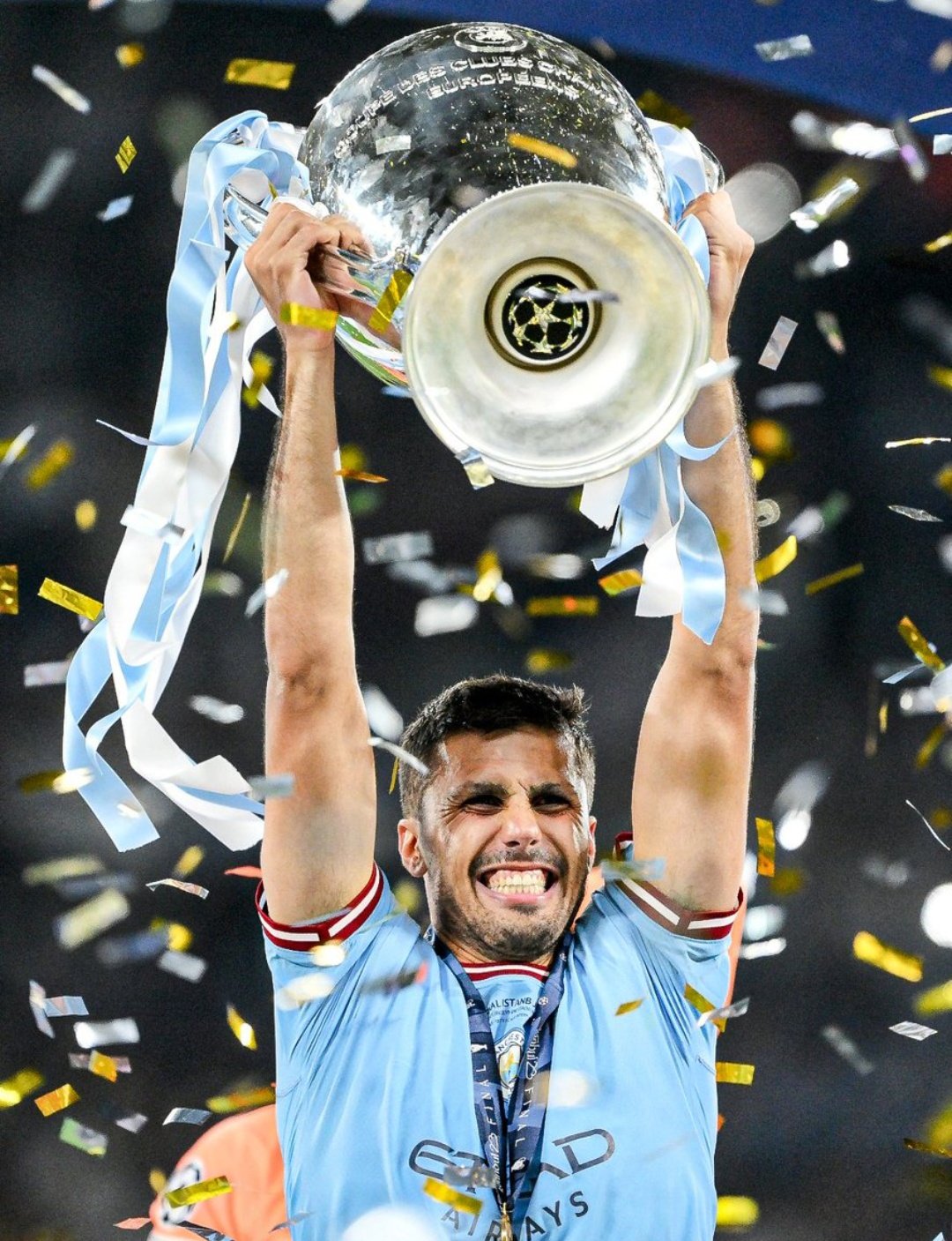 Rodri é eleito o melhor jogador da Champions League 2022/2023