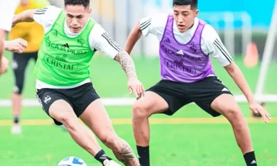 Treino do Sporting Cristal