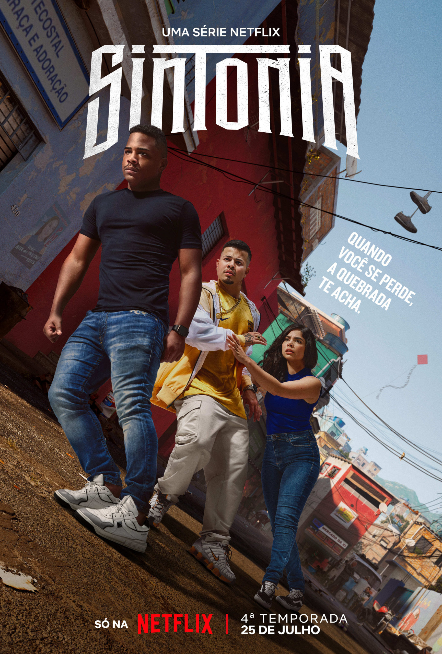 Pode comemorar, família Sintonia! 4ª temporada estreia dia 25 de julho na Netflix (Foto: Divulgação)