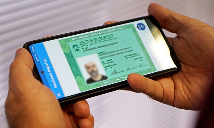 Aplicativo Identidade Digital RJ alcança a marca de 1,5 milhão de downloads (Foto: Divulgação/ Detran)