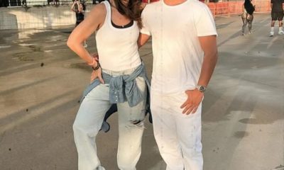 Ivete Sangalo e o filho no show de Beyoncé