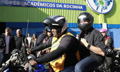 Prefeitura divulga o aplicativo Moto.Rio (Foto: Beth Santos/ Divulgação: Prefeitura do Rio)