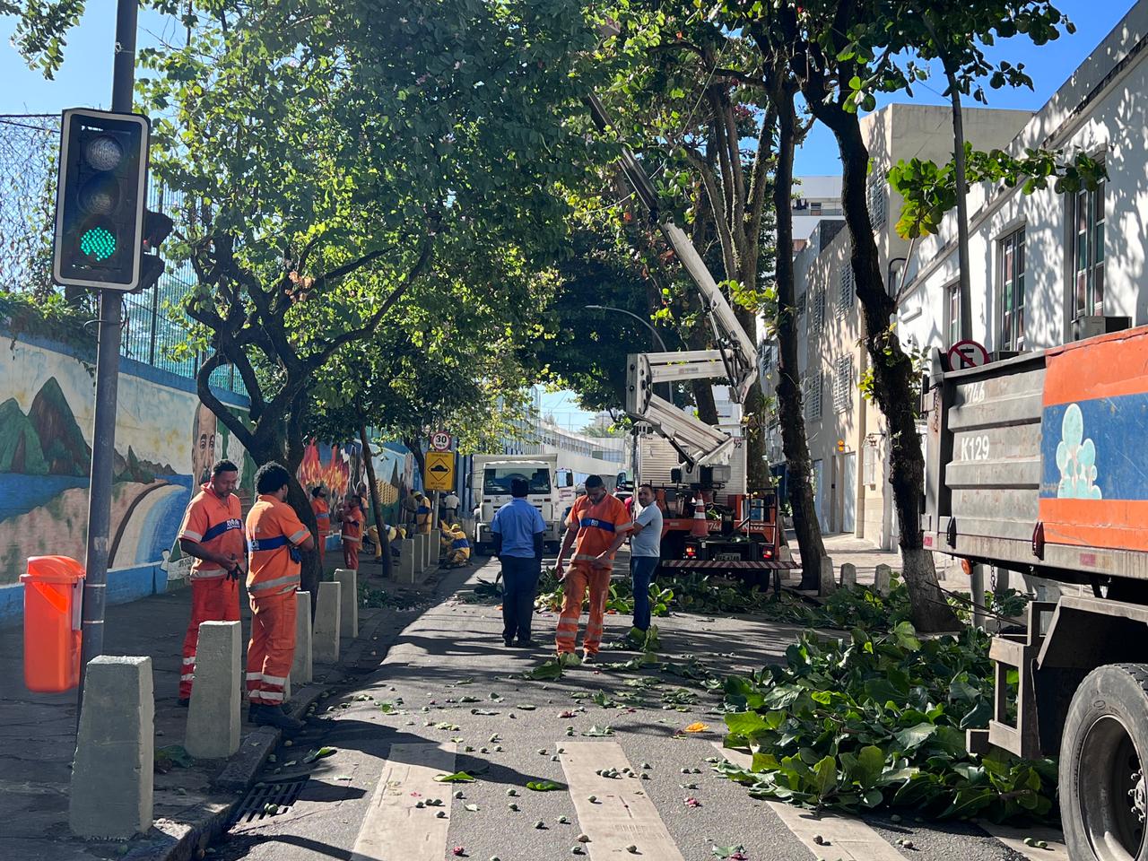 Corredores de Excelência chega á Cruzada São Sebastião no Leblon, Zona Sul do Rio (Foto: Divulgação)