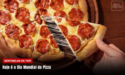 Dia da Pizza é celebrado nesta segunda (Foto: Erika Corrêa/ Super Rádio Tupi)