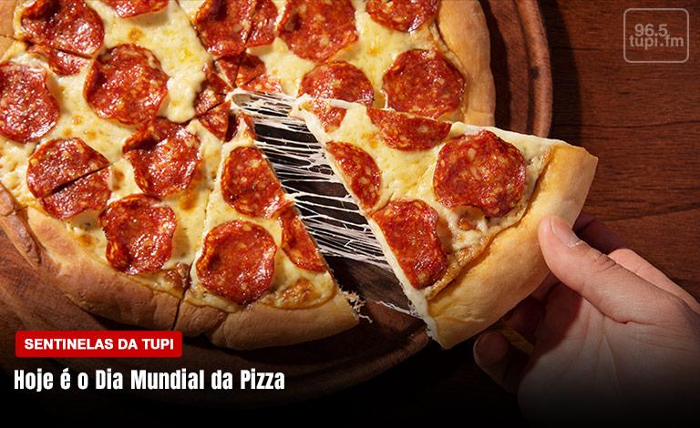 Dia da Pizza é celebrado nesta segunda (Foto: Erika Corrêa/ Super Rádio Tupi)