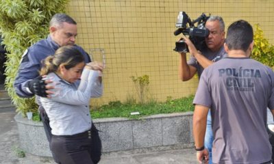 Médica colombiana é presa por fraudar provas sobre morte de cozinheira em procedimento estético (Foto: Lucas Araújo/ Super Rádio Tupi)