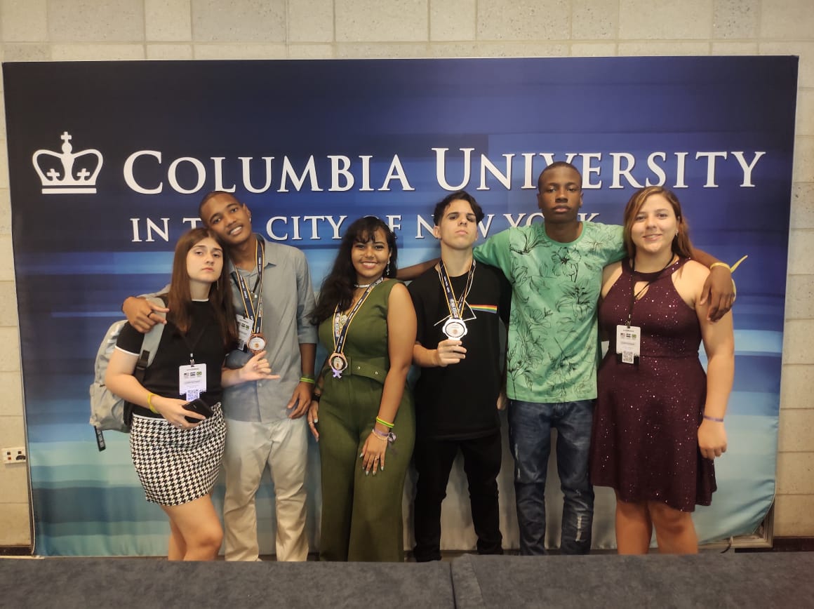 Estudantes da rede estadual conquistam medalhas de bronze em Olimpíada Internacional de Matemática, nos EUA (Foto: Divulgação)