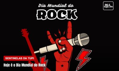 Hoje é dia do Rock n' Roll (Foto: Rafaela Lima/ Super Rádio Tupi)