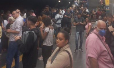 Caos no metrô! Falta de energia interrompe circulação na linha 2 (Foto: Divulgação)