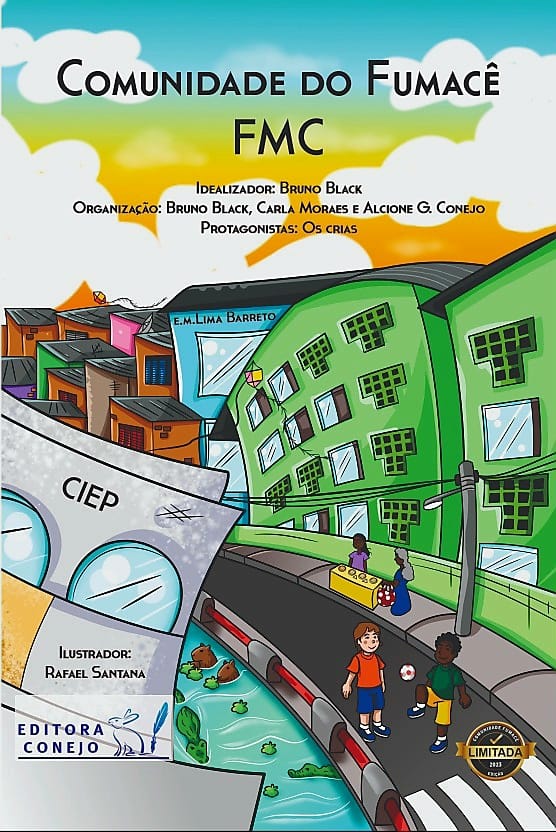 Poeta Bruno Black lança o livro 'Comunidade do Fumacê' (Foto: Divulgação)