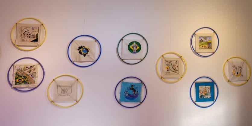 Exposição com história do bordado em Valença e Rio das Flores (Foto: Divulgação)