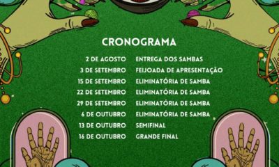 Imperatriz Leopoldinense divulga calendário da disputa de samba-enredo para 2024 (Foto: Divulgação)