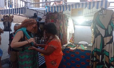 Muhcab realiza o festival 'Dbenguela', no Centro do Rio (Foto: Susana Vieira/ Super Rádio Tupi)