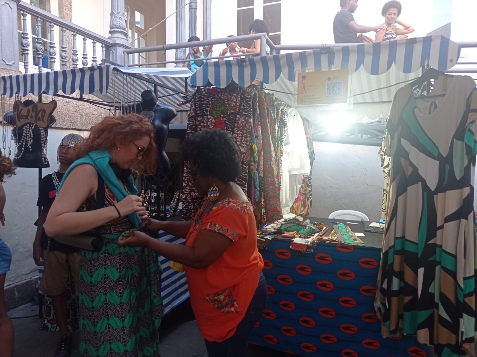 Muhcab realiza o festival 'Dbenguela', no Centro do Rio (Foto: Susana Vieira/ Super Rádio Tupi)