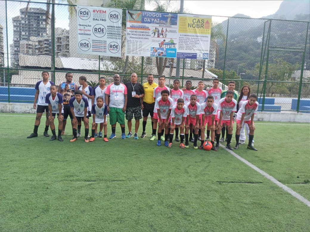 Comunidade da Rocinha une esporte e educação em Primeiro Jogos da Paz (Foto: Divulgação)