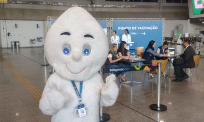 Aeroporto do Galeão recebe Ponto de Vacinação contra a Covid-19