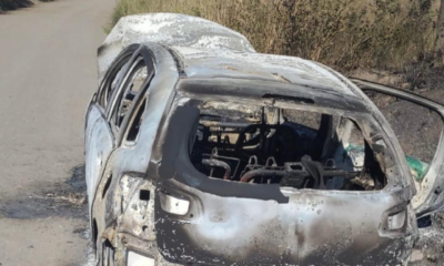 Carro queimado modelo Citroën C3 pode ser de tenente que estava desaparecido