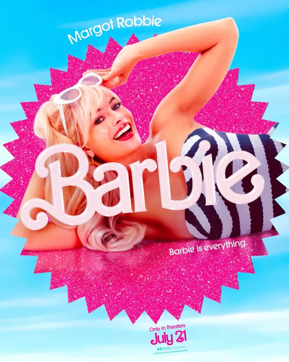 Margot Robbie como Barbie