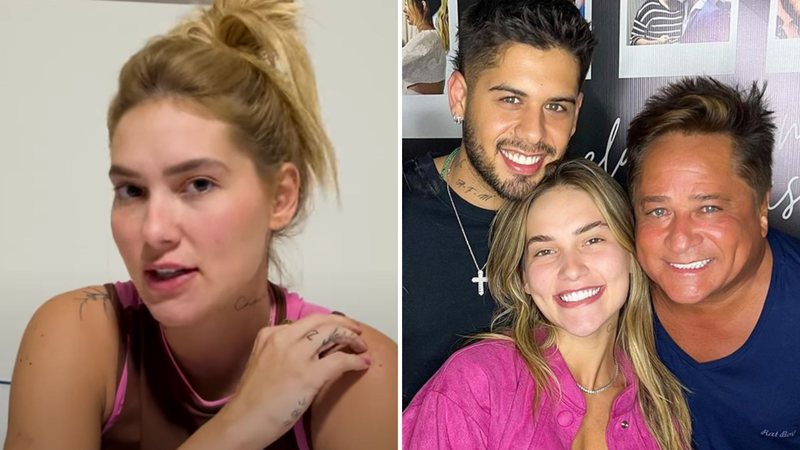 Leonardo, Virgínia e Zé Felipe