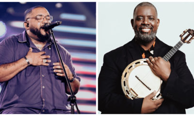 Péricles e Tiee se apresentam no palco do Espaço Hall (Foto: Divulgação)