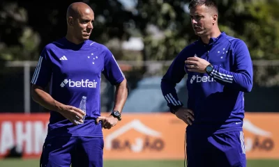 Pepa comanda treino no Cruzeiro