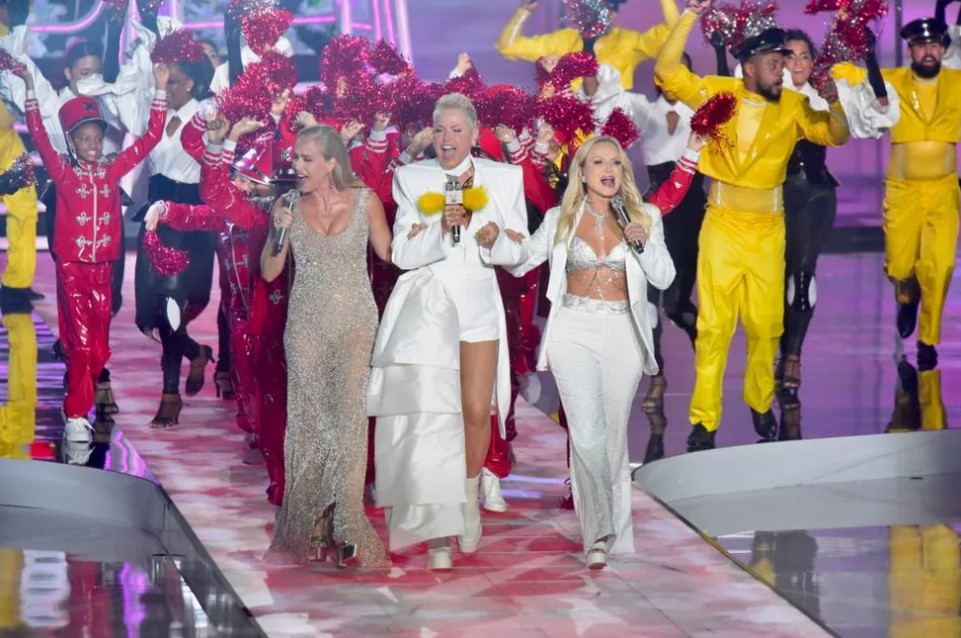 Angélica, Eliana e Xuxa no Criança Esperança