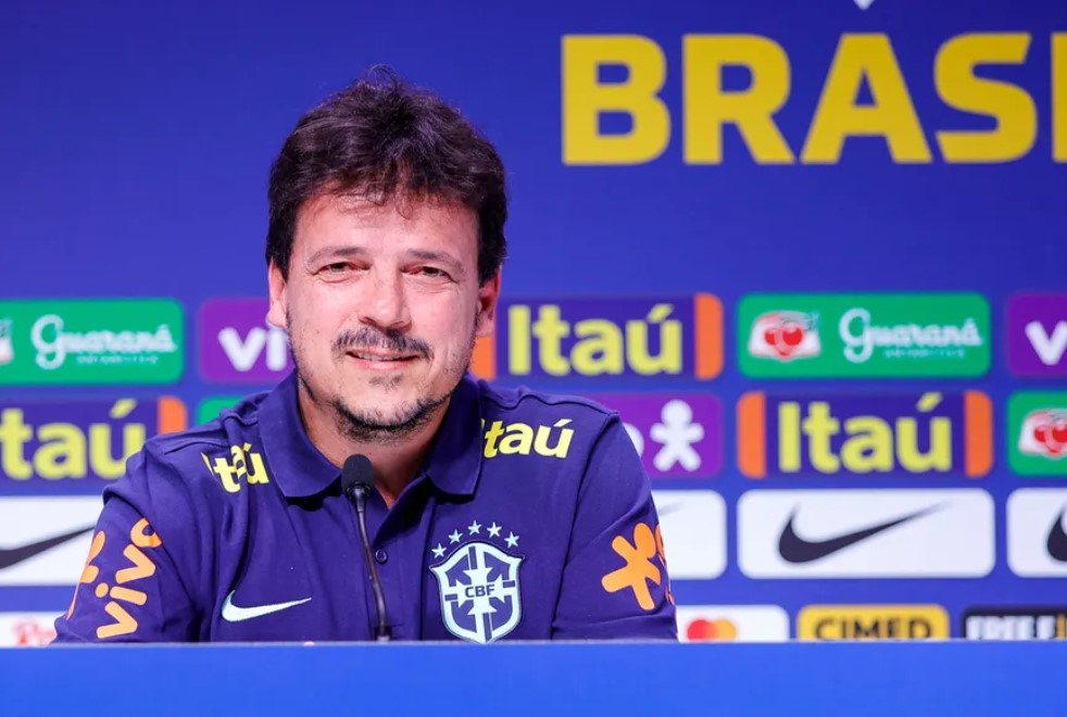 Fernando Diniz, técnico interino da Seleção Brasileira