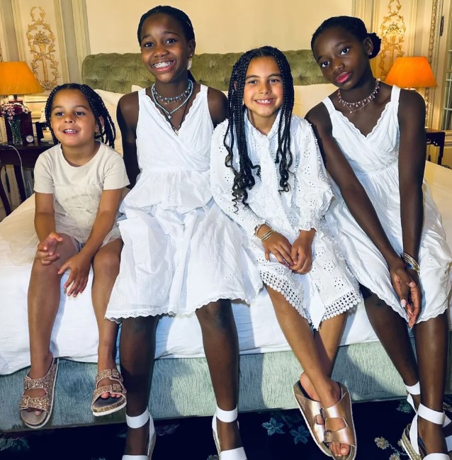 Filhos de Madonna no aniversário de 65 anos da mãe