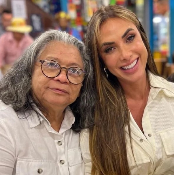 Nicole Bahls e Marlene Mattos