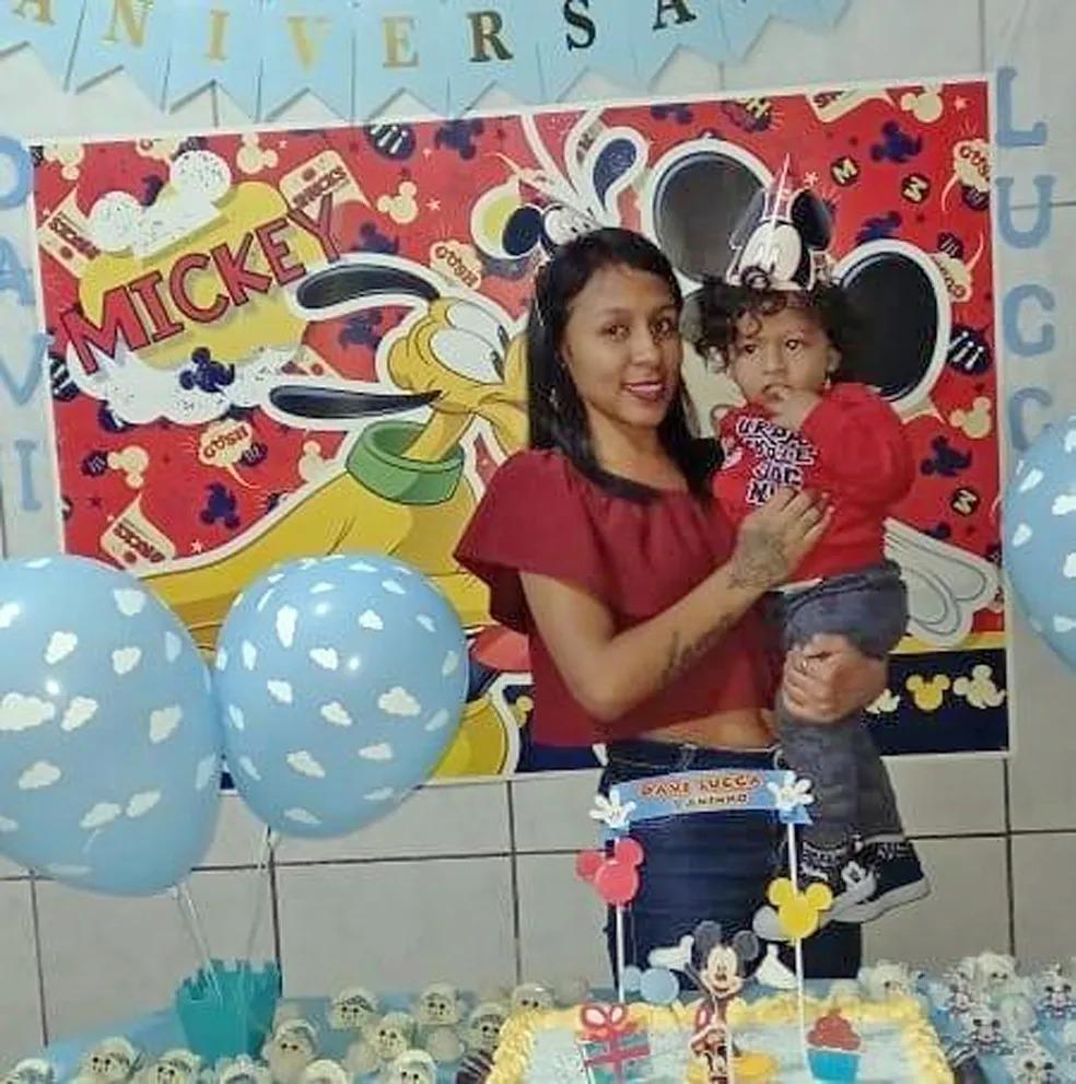 Pamela Viana Cardoso de Souza, mãe do menino Davi Lucca