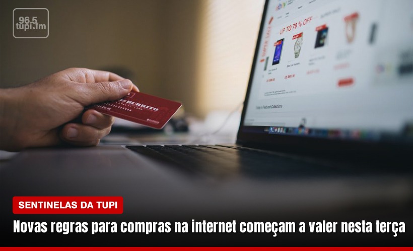 Novas regras para compras na internet começam a valer a partir desta terça (Foto: Rafaela Lima/ Super Rádio Tupi)