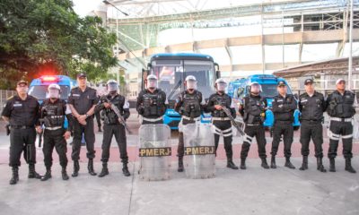 Polícia Militar recebe 900 capacetes para atuar em eventos esportivos
